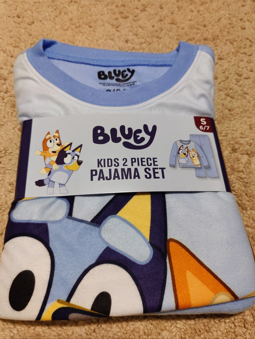 Bluey Pajama Set
